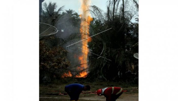 Viral! Air di Bukit Hulu Mengeluarkan Api, Apakah Ada Potensi Minyak?
