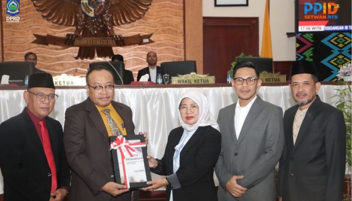 Gubernur Norsan Sampaikan LKPJ Tahun Anggaran 2025 dalam Rapat Paripurna DPRD Provinsi